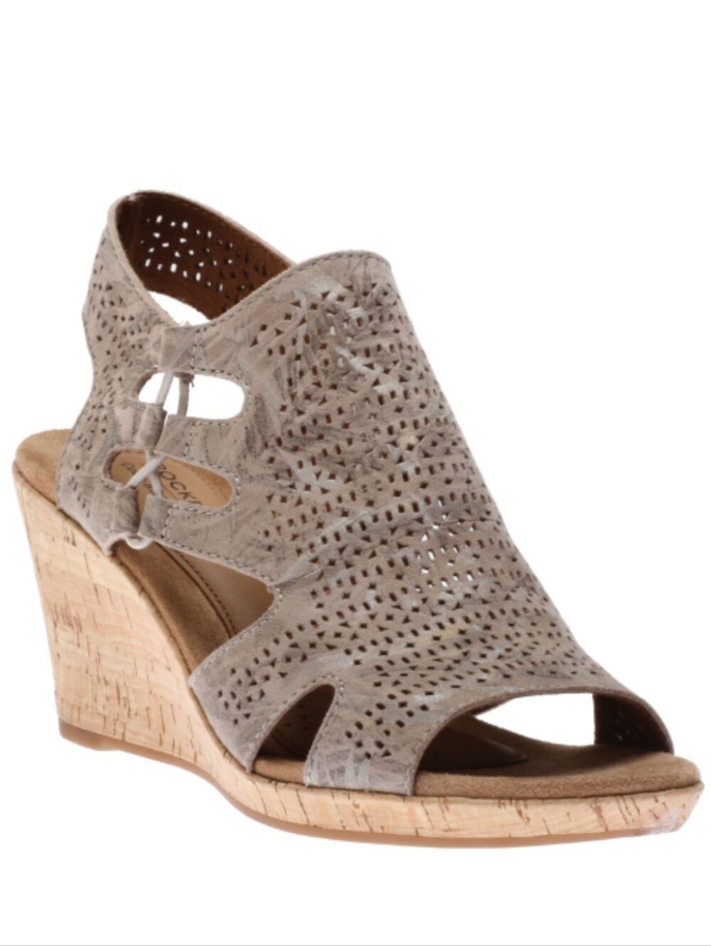 ROCKPORT Cobb Hill 'Janna' Leather Wedges 9